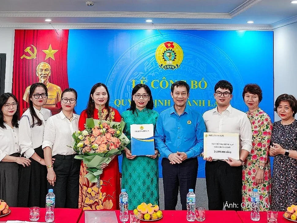 Thành lập Công đoàn Công ty Tân Việt: Đặt quyền lợi người lao động làm trọng tâm