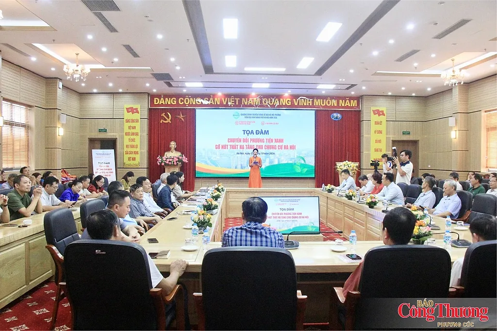 Hà Nội: Gỡ nút thắt hạ tầng chung cư, thúc đẩy chuyển đổi phương tiện xanh