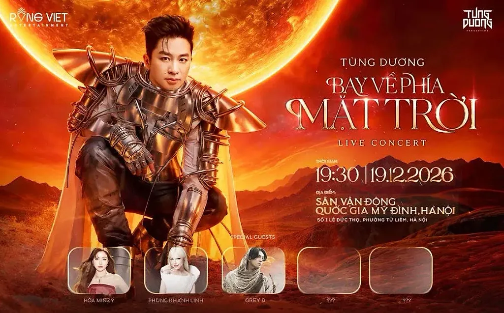 Sun Group và NCB đồng hành cùng Divo Tùng Dương trong live concert lớn tại Mỹ Đình