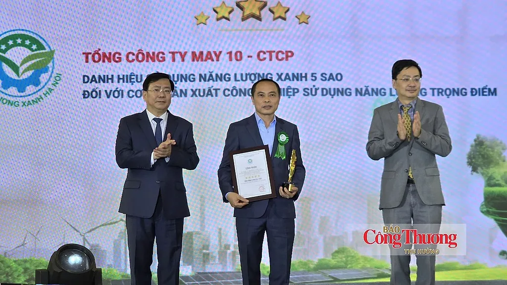 Tổng công ty May 10 tiết kiệm 1,9 triệu kWh điện nhờ đổi mới công nghệ