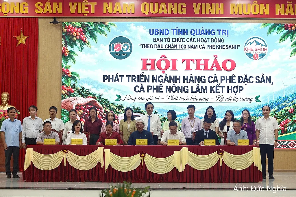 Hội thảo phát triển ngành hàng cà phê đặc sản, cà phê nông lâm kết hợp