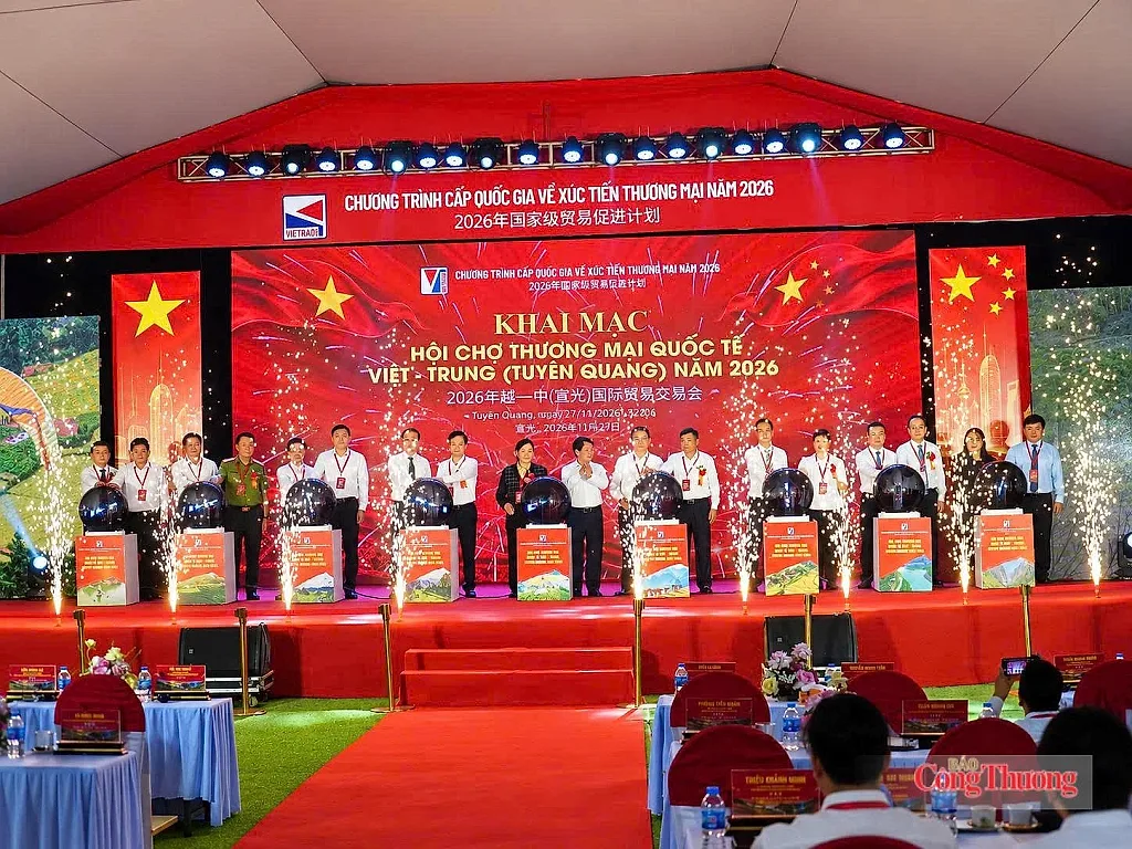 Khai mạc Hội chợ Thương mại quốc tế Việt - Trung năm 2026